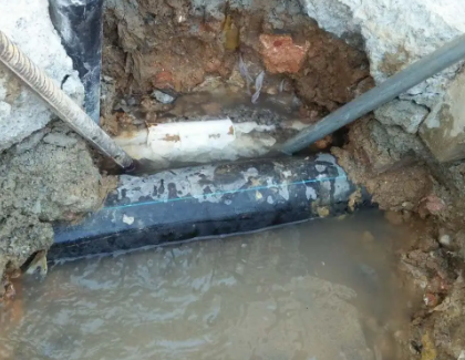 陆河测漏水之水管漏水